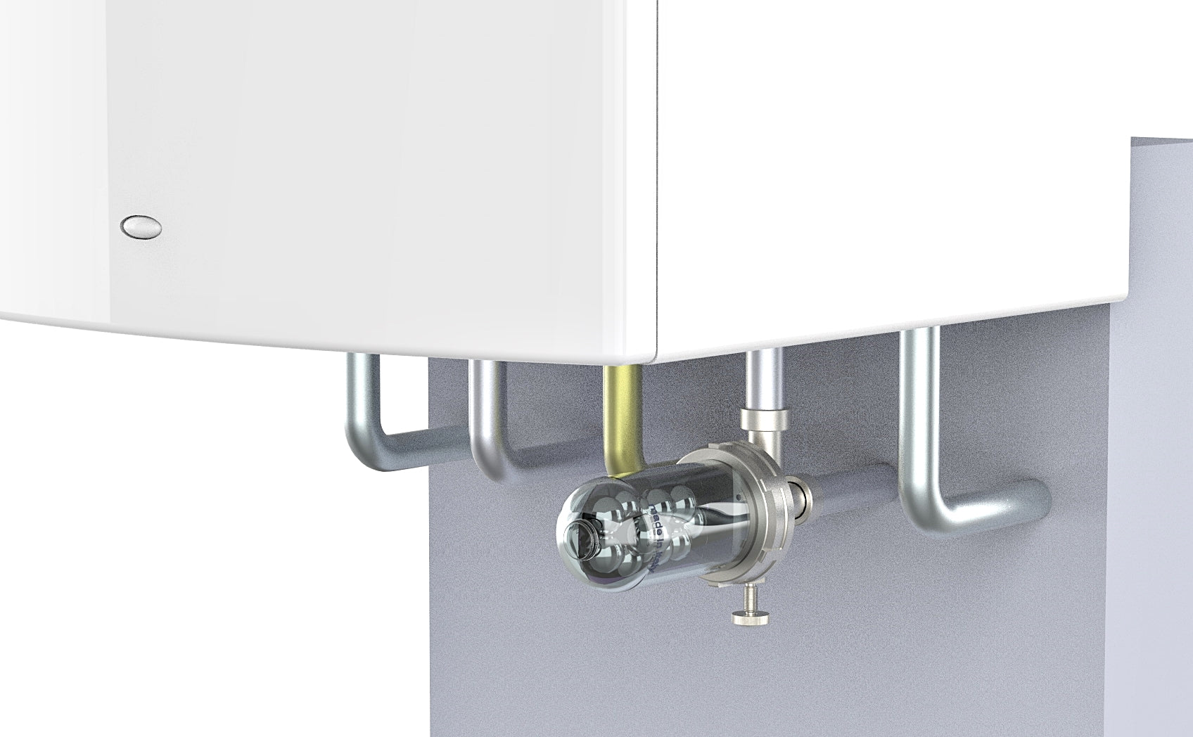 Dosatore polifosfati Crea Water Dox Angolo 1/2" F a ghiera fissa cod. 797525