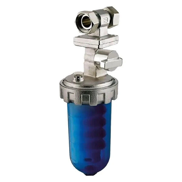Dosatore proporzionale di polifosfati Hidromax Blu Spazio Stop filtro anticalcare caldaia Ghiera girevole