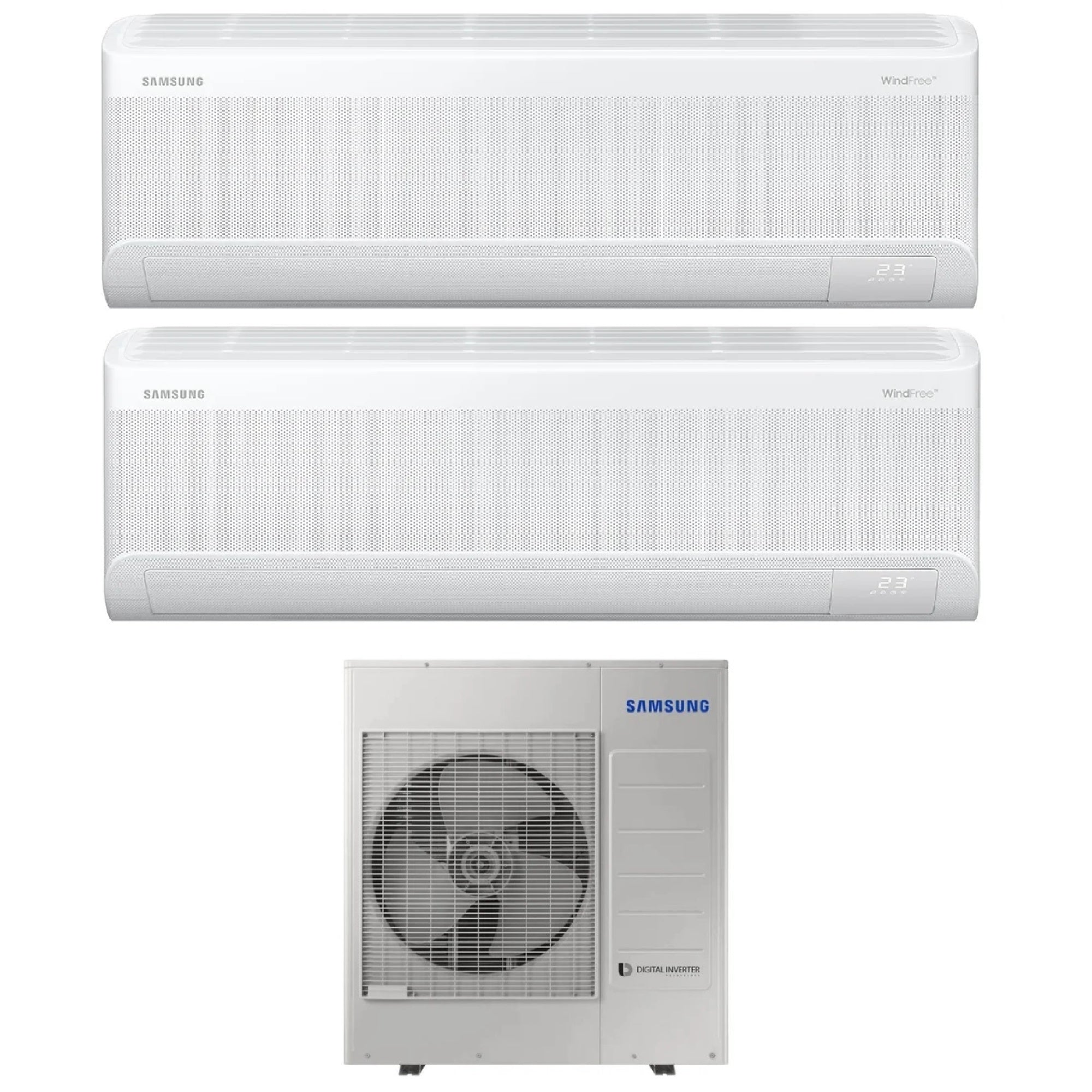 Climatizzatore Samsung Windfree Avant S2 Dual Split 18000+18000 btu Wi-Fi AJ100TXJ5KG/EU