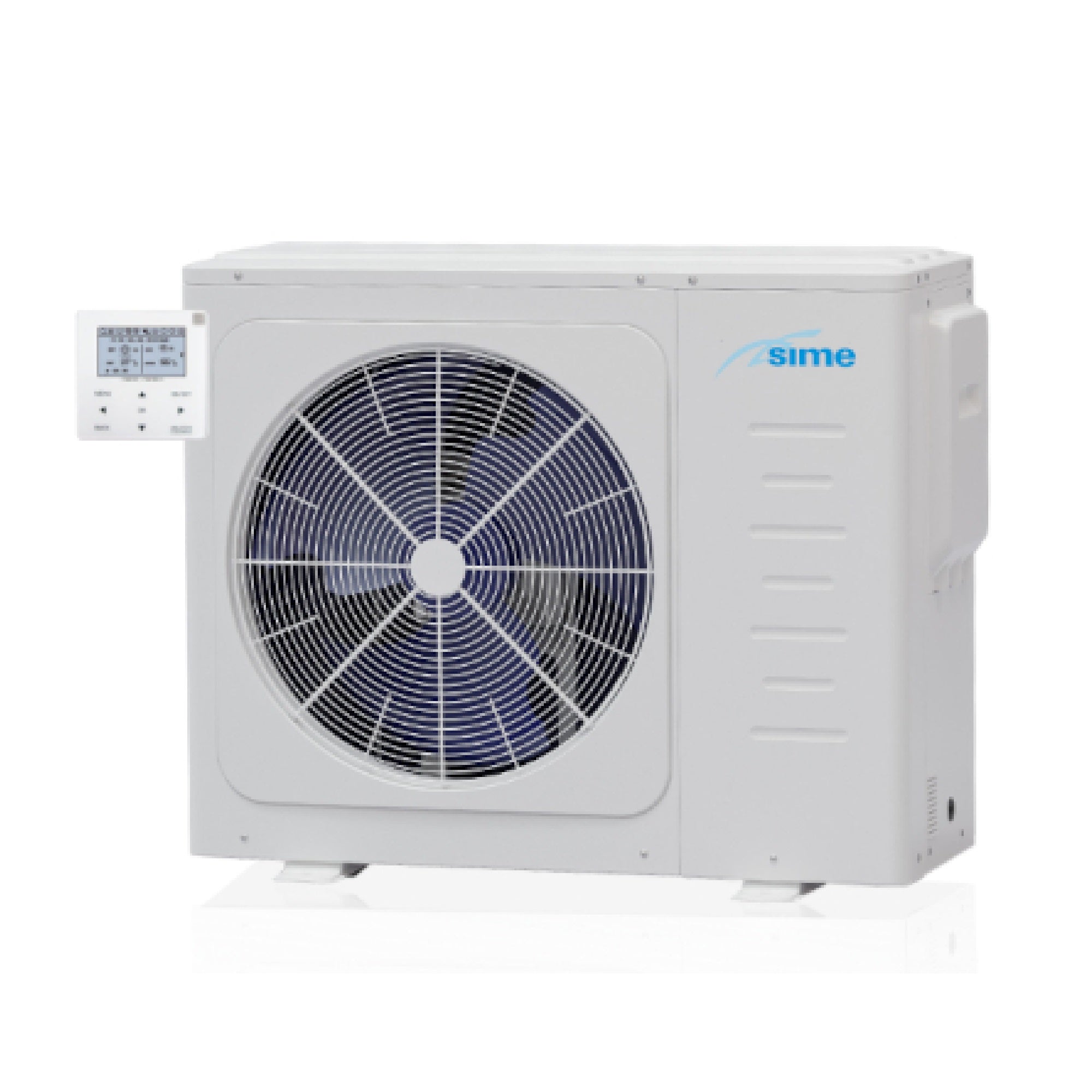 Pompa di calore aria-acqua 12 Kw Sime SHP M PRO 012 monoblocco inverter monofase R32 Wi-Fi