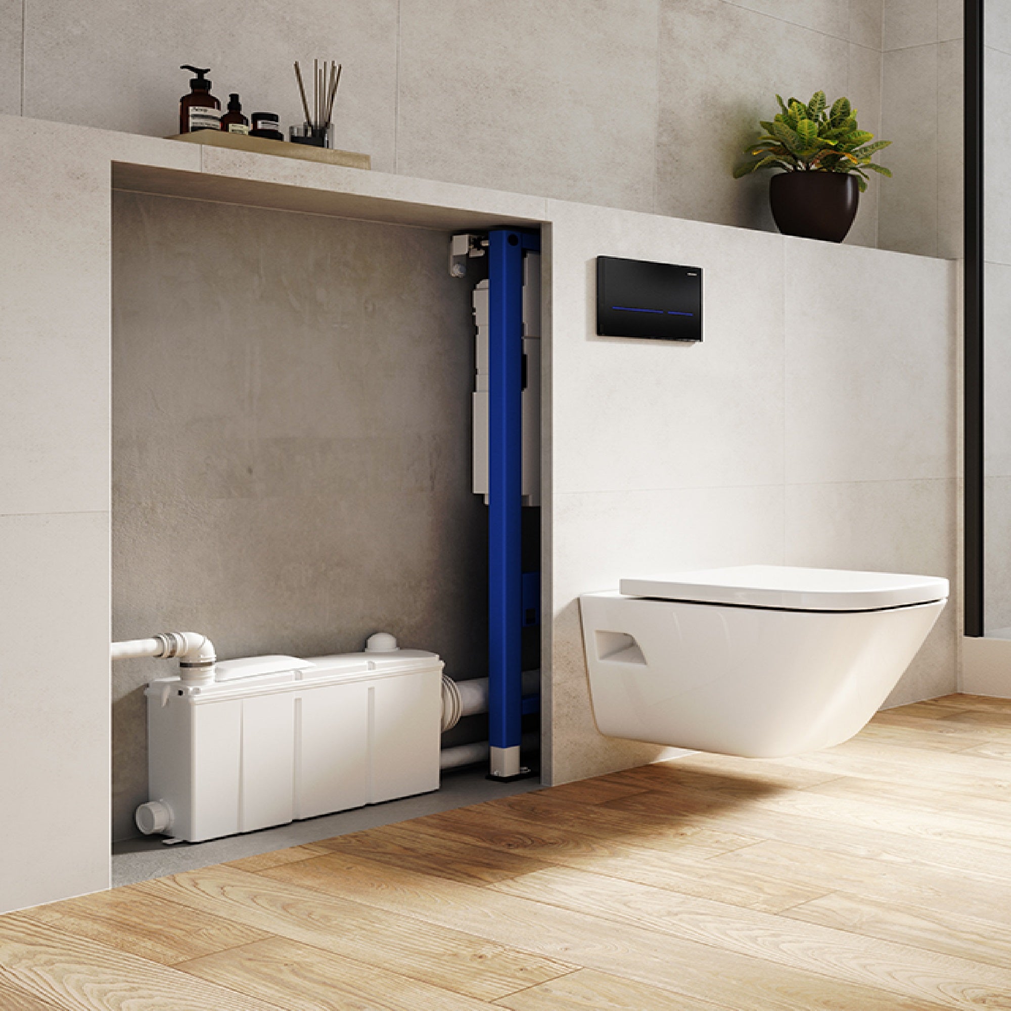 Trituratore da incasso SFA Watersan 6 WS6 per bagno completo