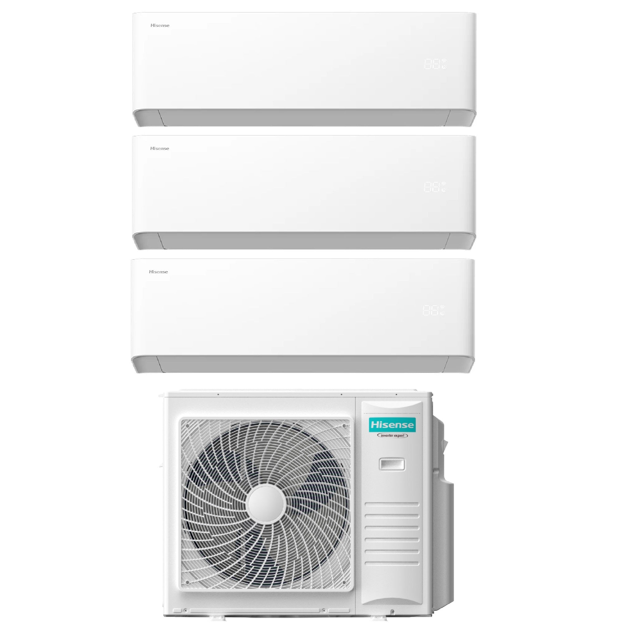 Climatizzatore Hisense UNI HB Trial Split 18000+18000+18000 btu Wi-Fi 5AMW105U4RQC