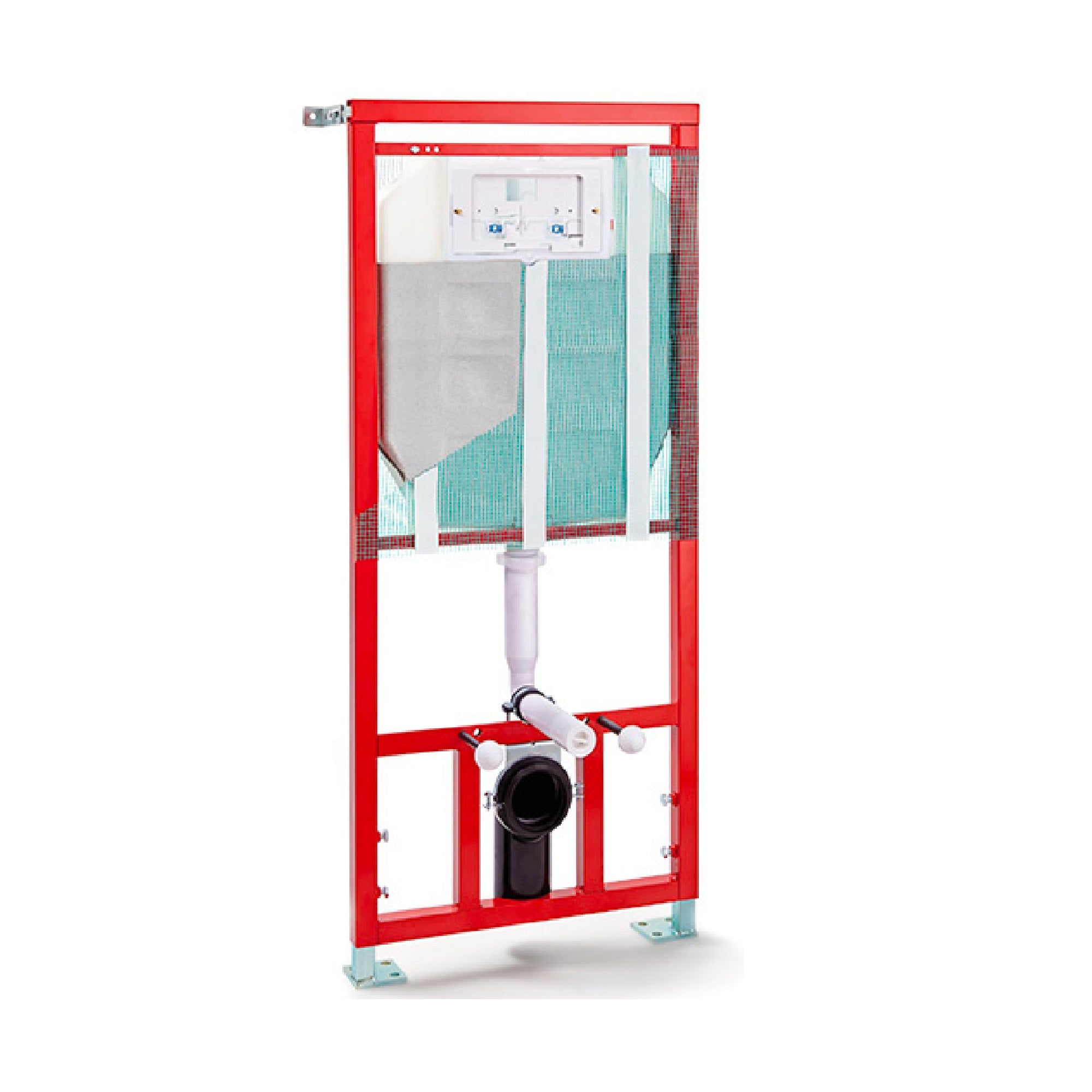 Telaio Pucci Eco Modulo 1323490201 cassetta anticondensa 9 - 4 L per WC sospesi pareti in muratura o cartongesso