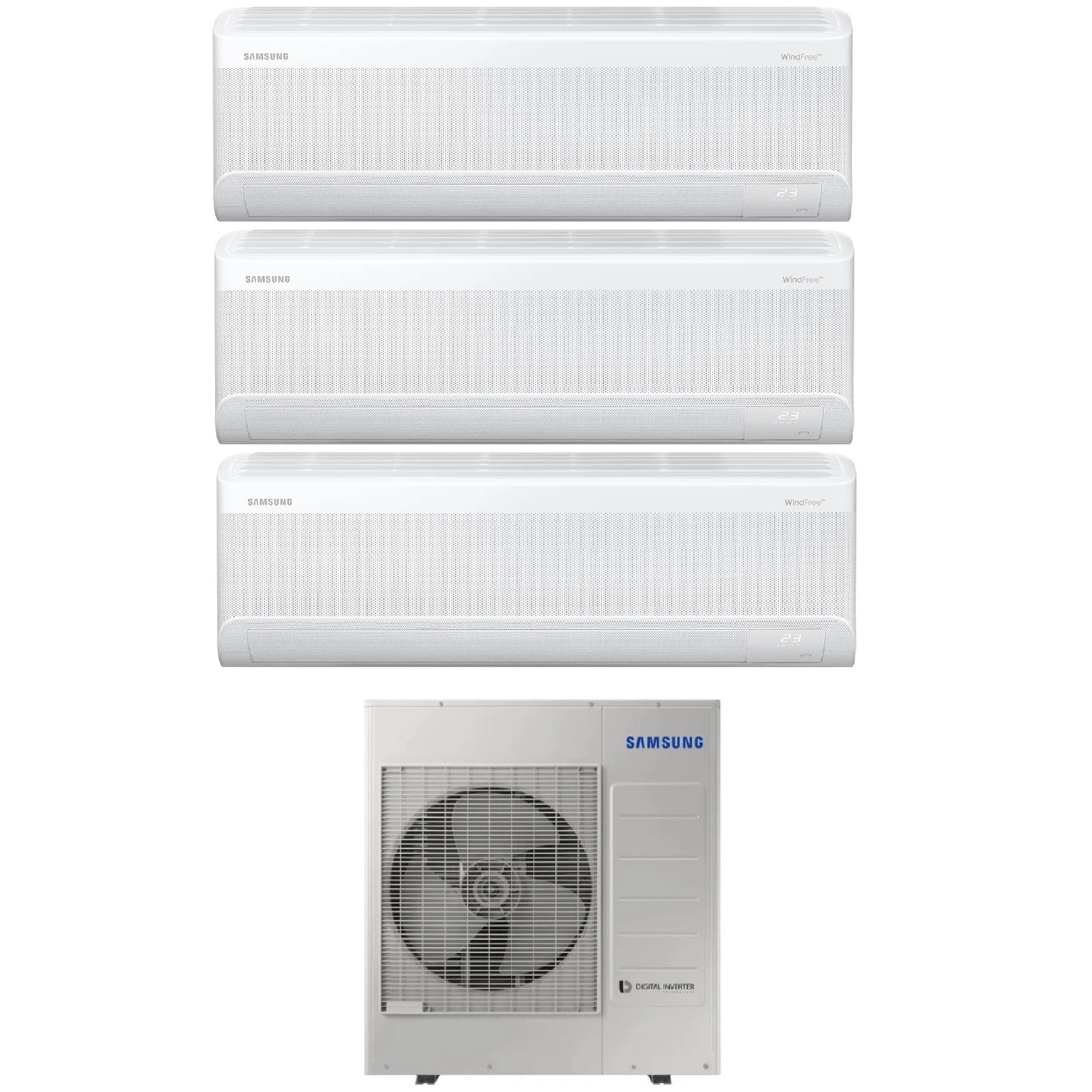 Climatizzatore Samsung Windfree Elite S2 Trial Split 12000+12000+12000 btu Wi-Fi AJ100TXJ5KG/EU