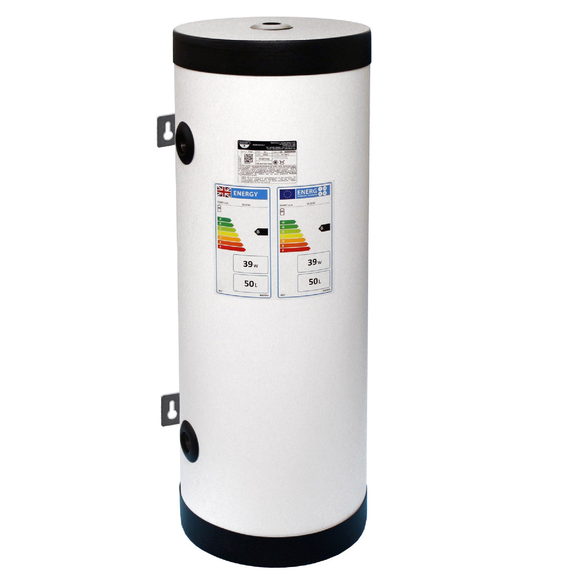 Volano Termico pensile 50 litri Zilmet ZIL B 50 Puffer Accumulo inerziale per PDC