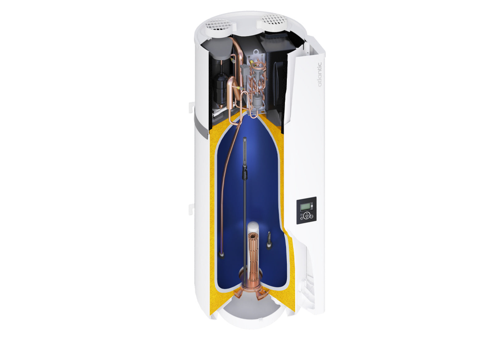 Scaldabagno a pompa di calore murale Atlantic Calypso VM100 100 litri