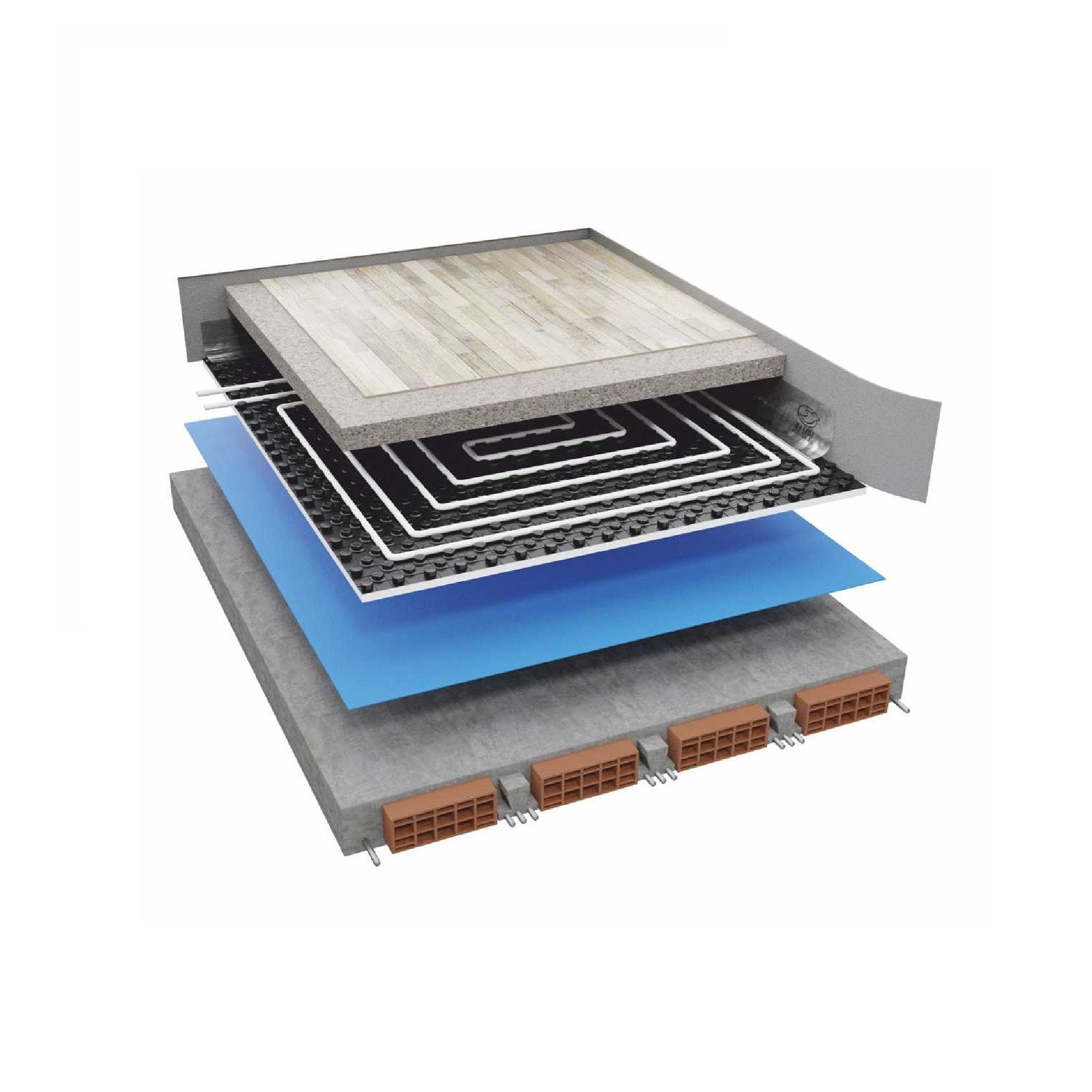 Radiante a pavimento Bampi