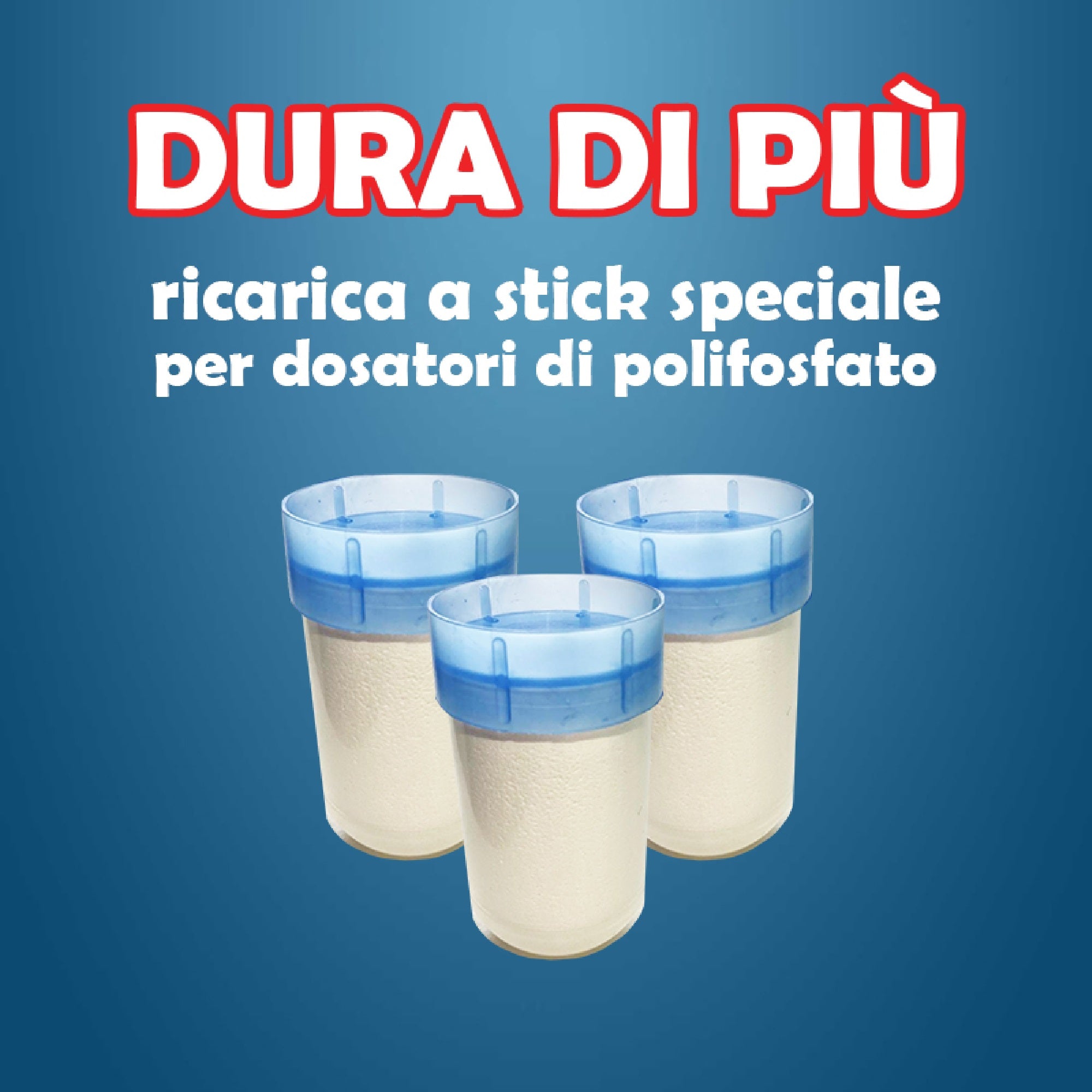 Ricariche polifosfati Crea Water Dura di Più per dosatore Super Mario confez. 3 stick cod. 797512