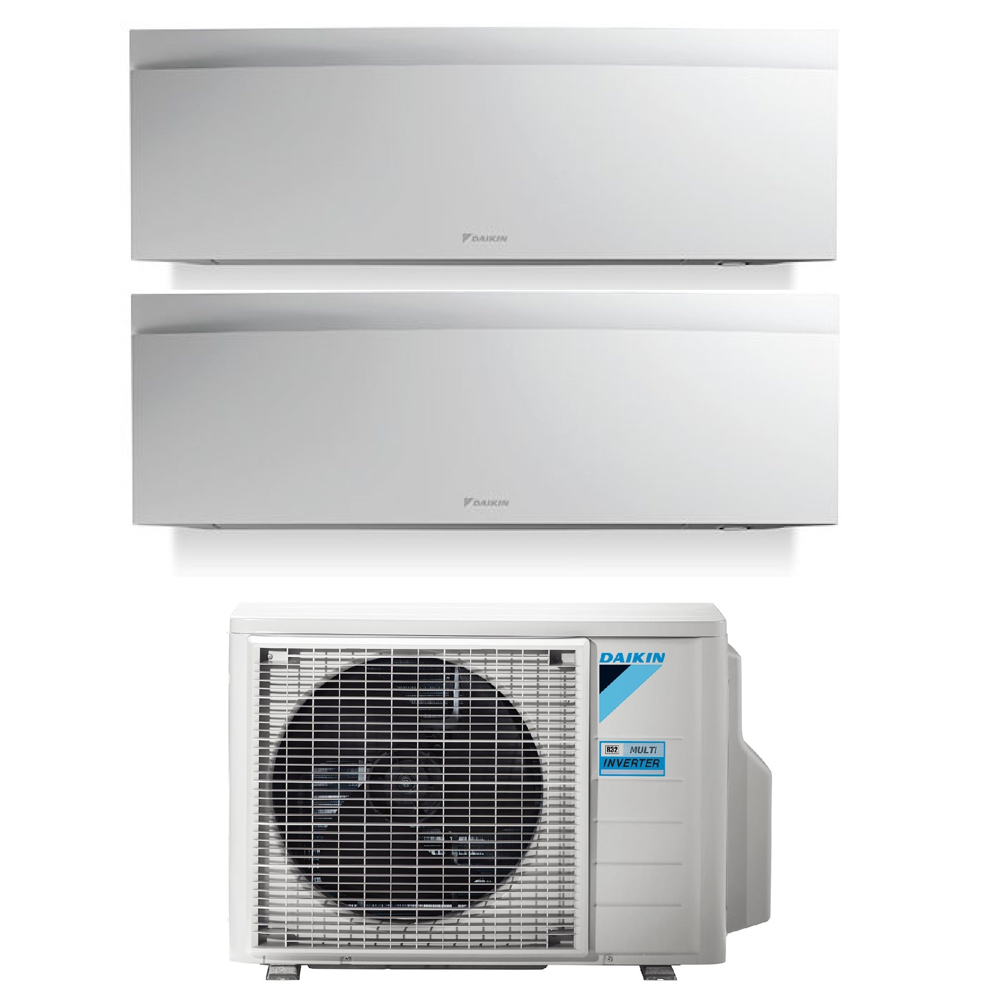 Climatizzatore Daikin Emura 3 Dual Split 9000+12000 btu Wi-Fi Bianco 2MXM50A9
