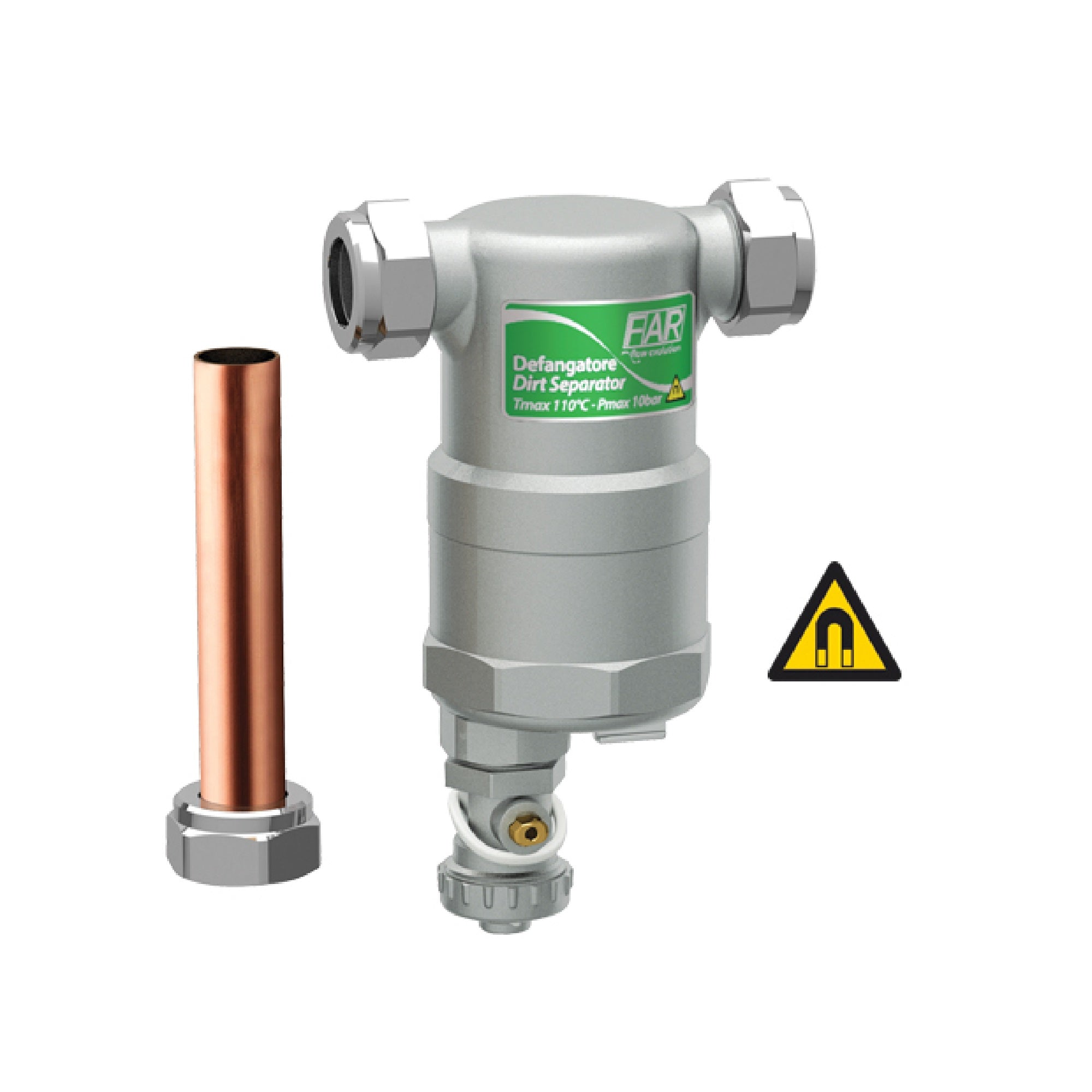 Defangatore magnetico Far 3/4" CompactFar Ultracompatto cod. 2278