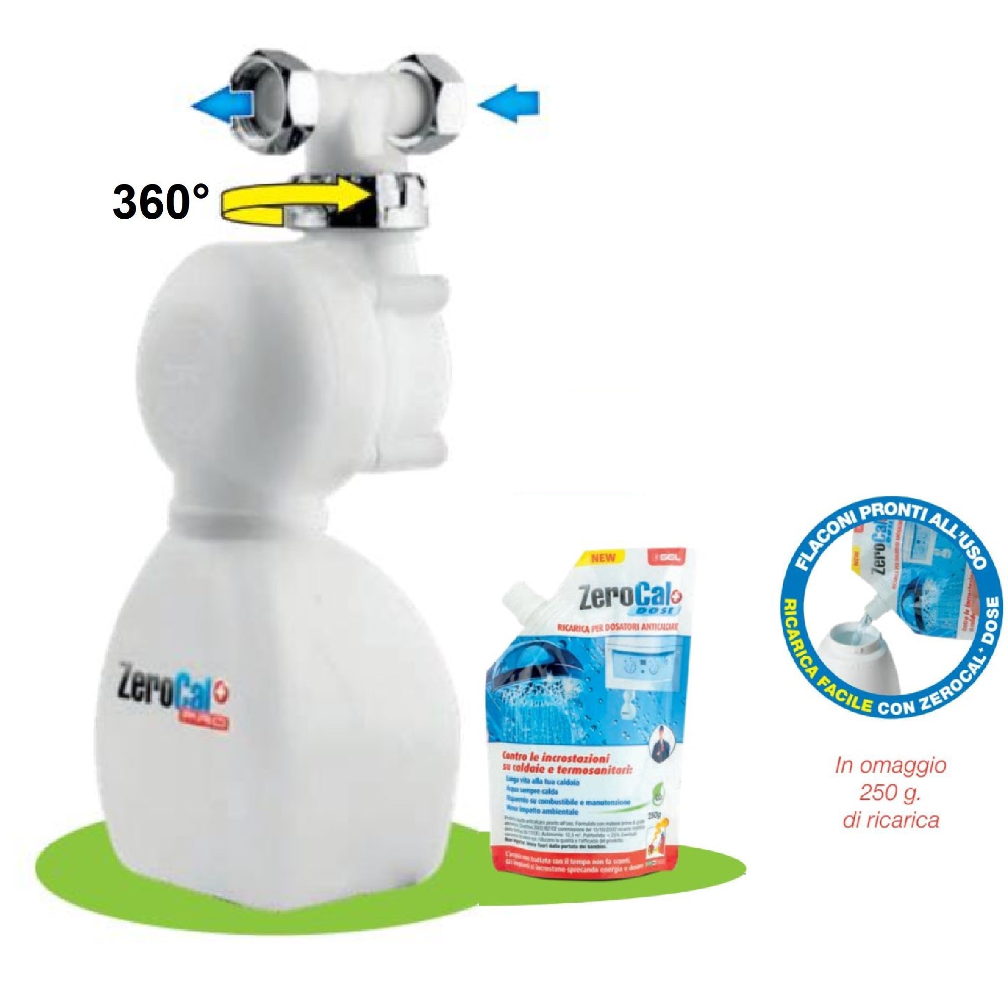 Dosatore proporzionale anticalcare Gel Zerocal+ Pro Dima 1/2"