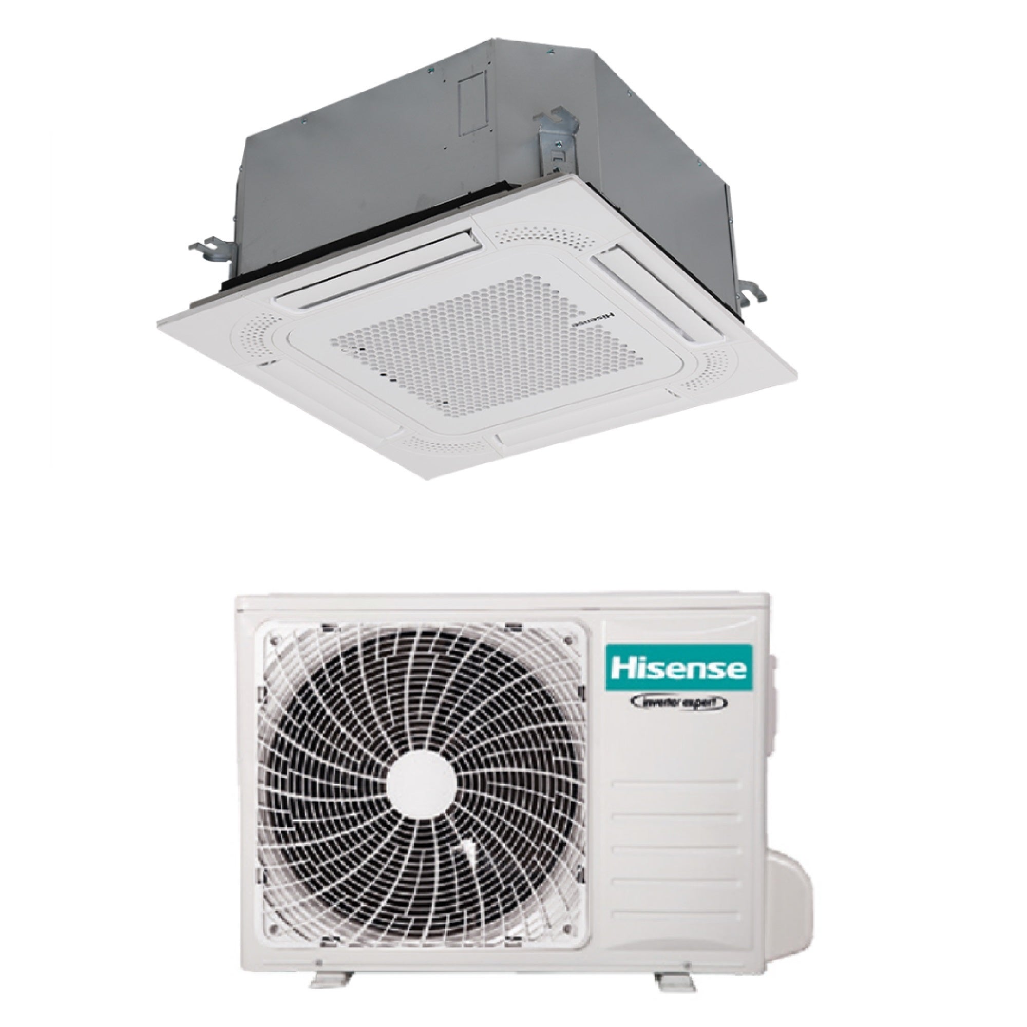Climatizzatore Hisense Cassetta 4 Vie Compatta serie Turbo 12000 Btu ACT35UR4RCC8