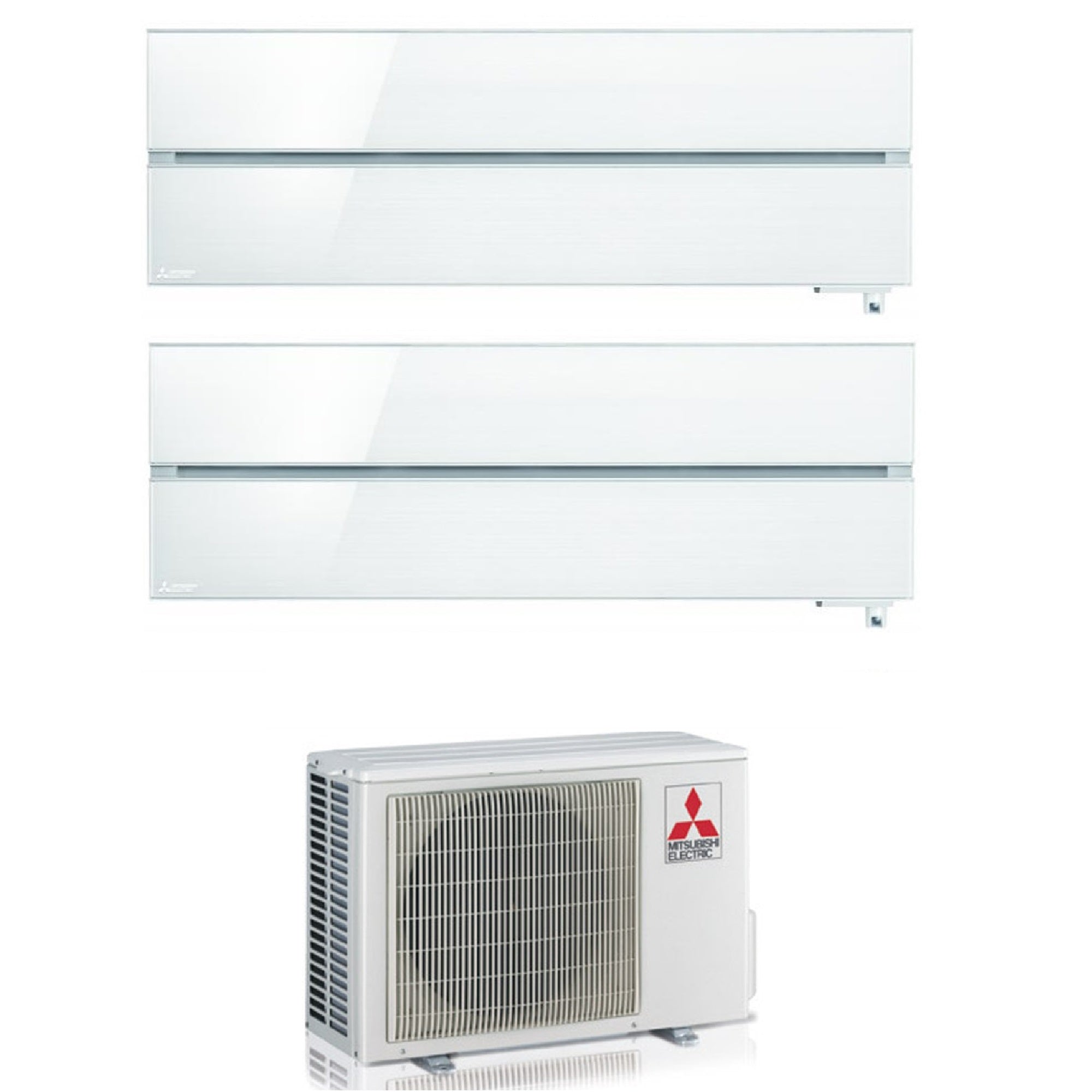 Climatizzatore Mitsubishi Kirigamine Style serie LN Dual Split 9000+12000 btu Wi-Fi MXZ-2F53VF4