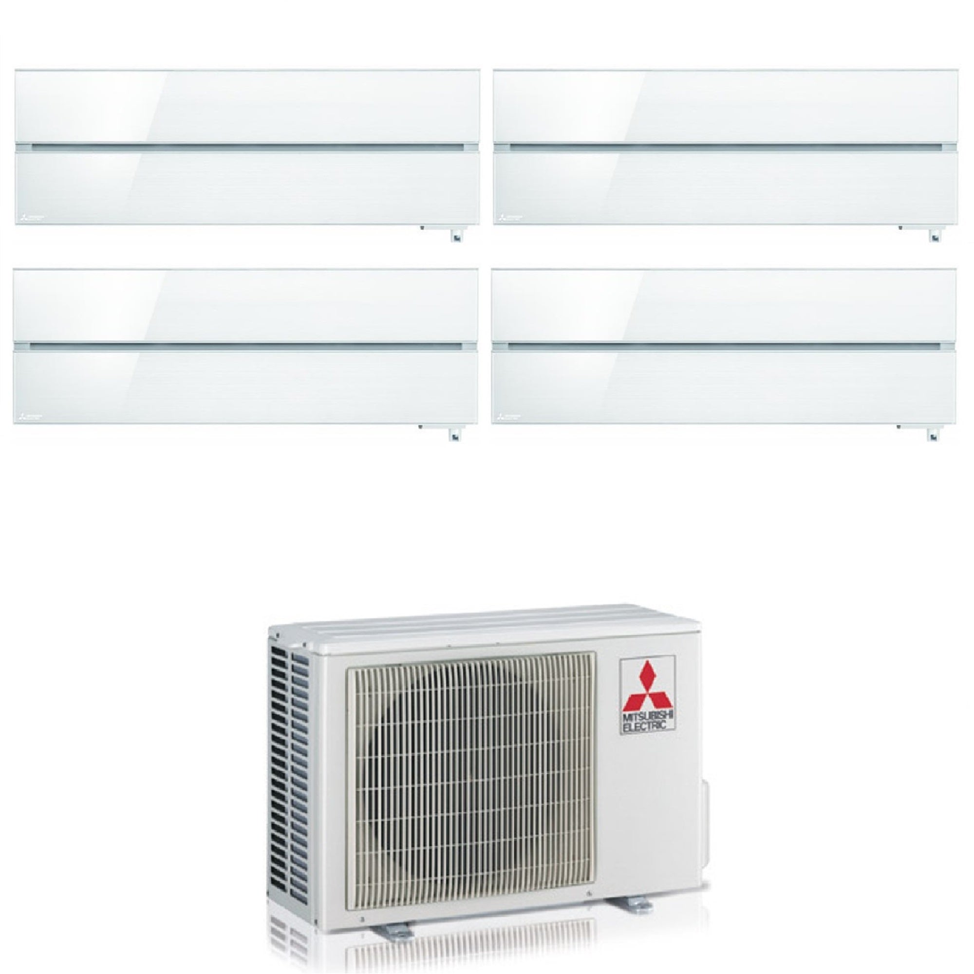 Climatizzatore Mitsubishi Kirigamine Style serie LN Quadri Split 9000+9000+9000+9000 btu Wi-Fi MXZ-4F72VF4