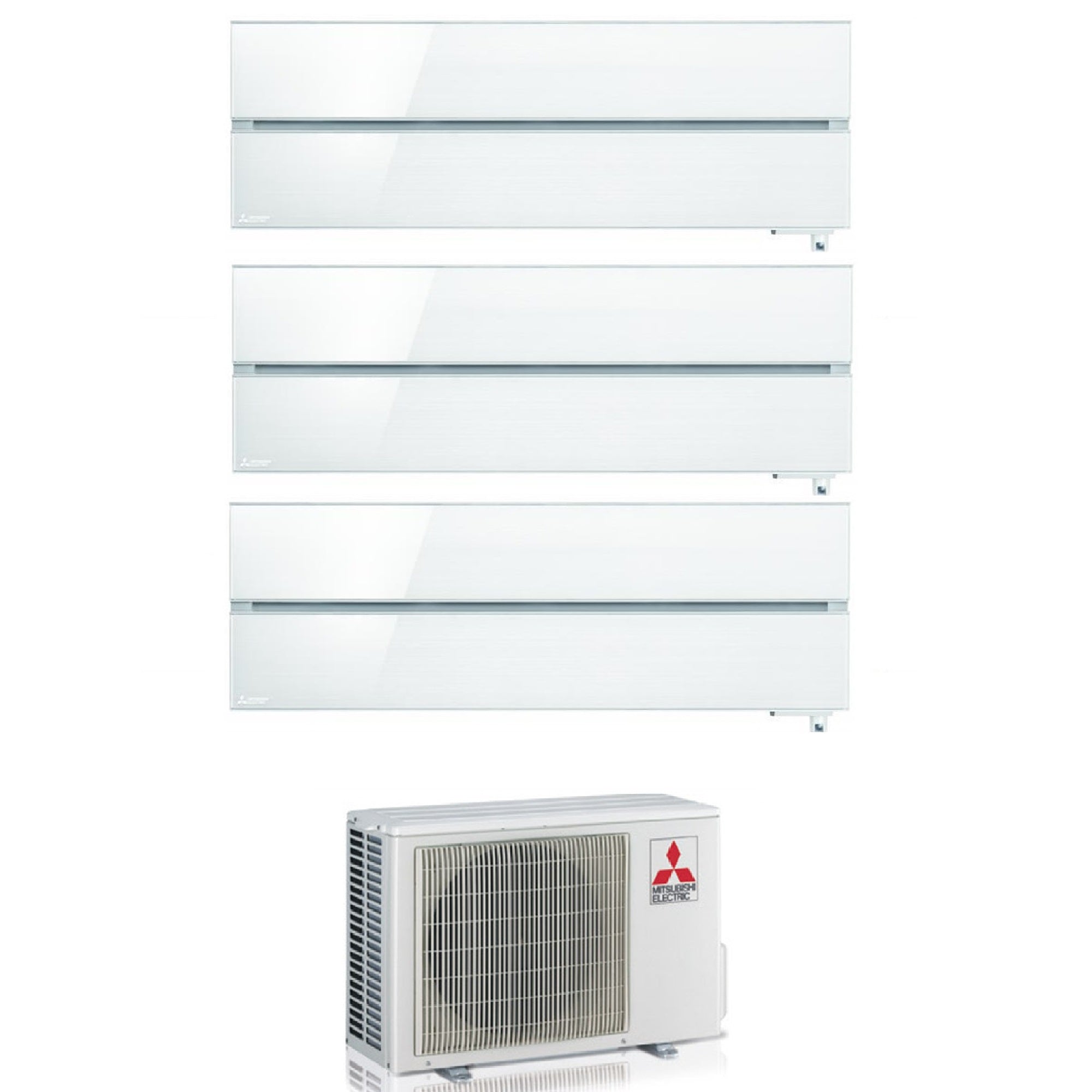 Climatizzatore Mitsubishi Kirigamine Style serie LN Trial Split 9000+9000+9000 btu Wi-Fi MXZ-3F68VF4