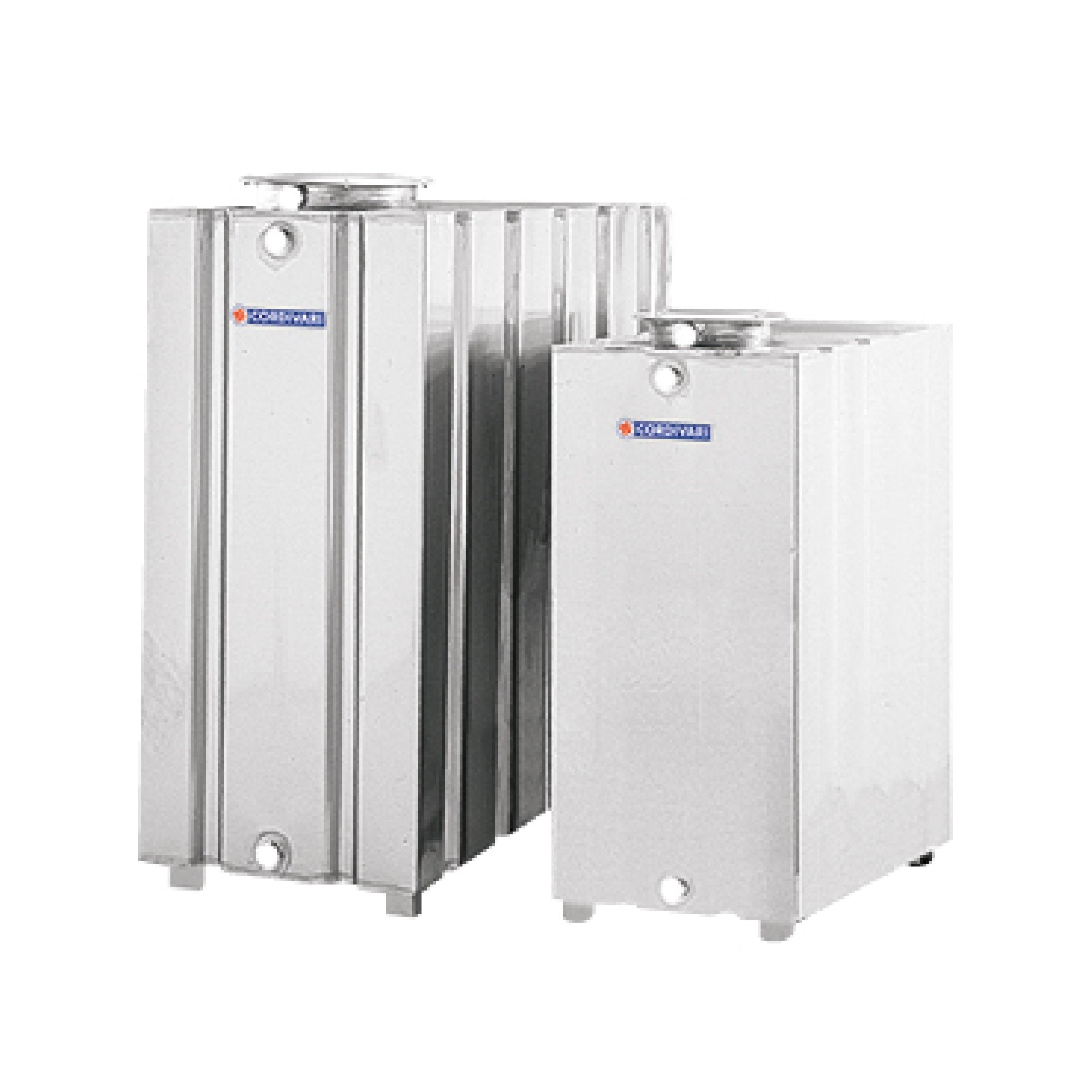 Serbatoio Cordivari in Acciaio Inox 316L Parallelepipedo per stoccaggio acqua