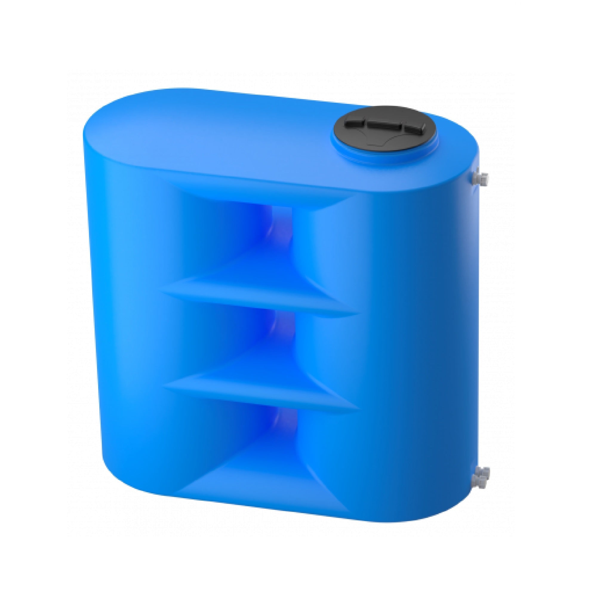 Serbatoio Cordivari in Polietilene 500 Litri Parallelepipedo per stoccaggio acqua