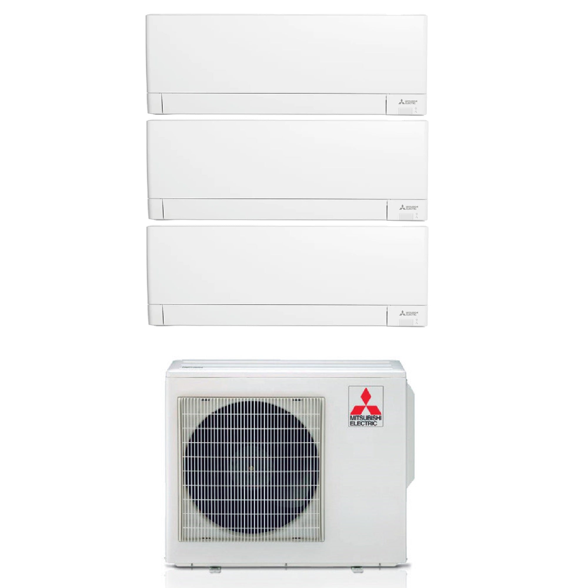 Climatizzatore Mitsubishi serie AY Trial Split MSZ-AY 12000+12000+12000 btu Wi-Fi MXZ-3F68VF4