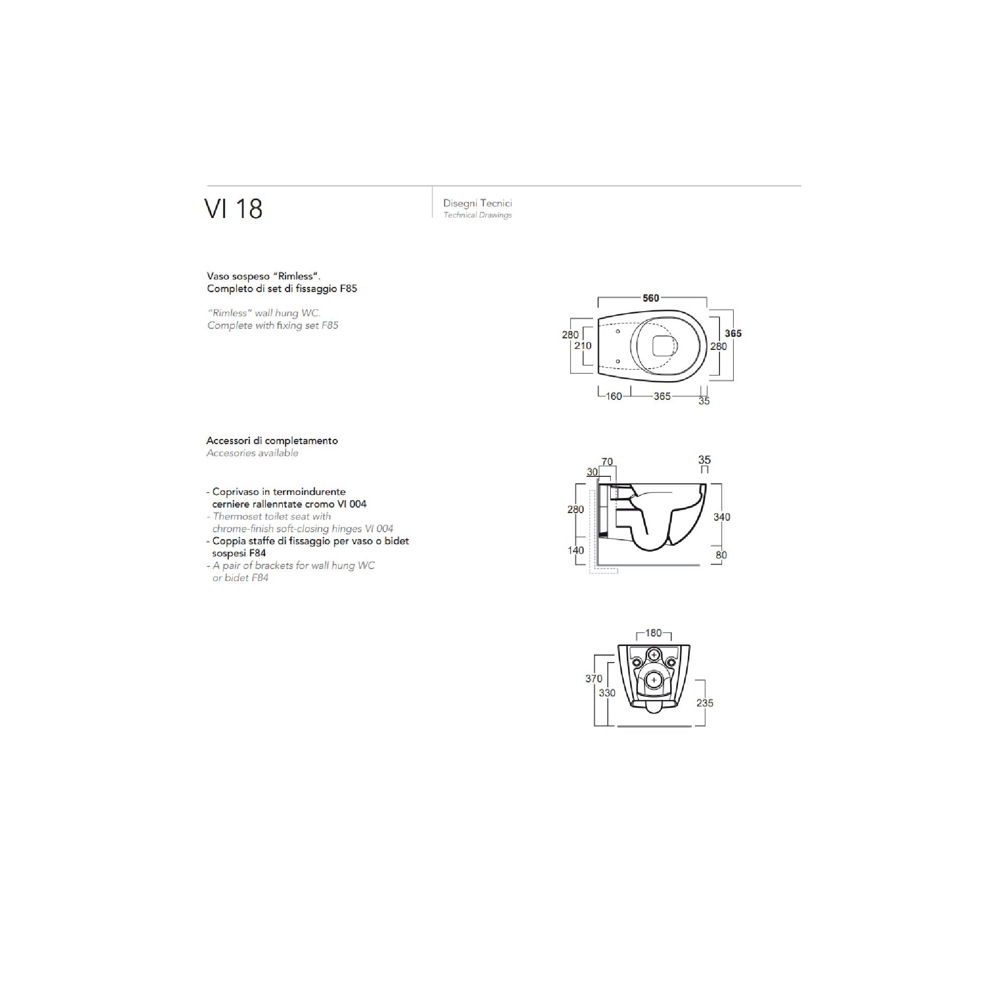 Vaso sospeso Simas Vignoni cod. VI18