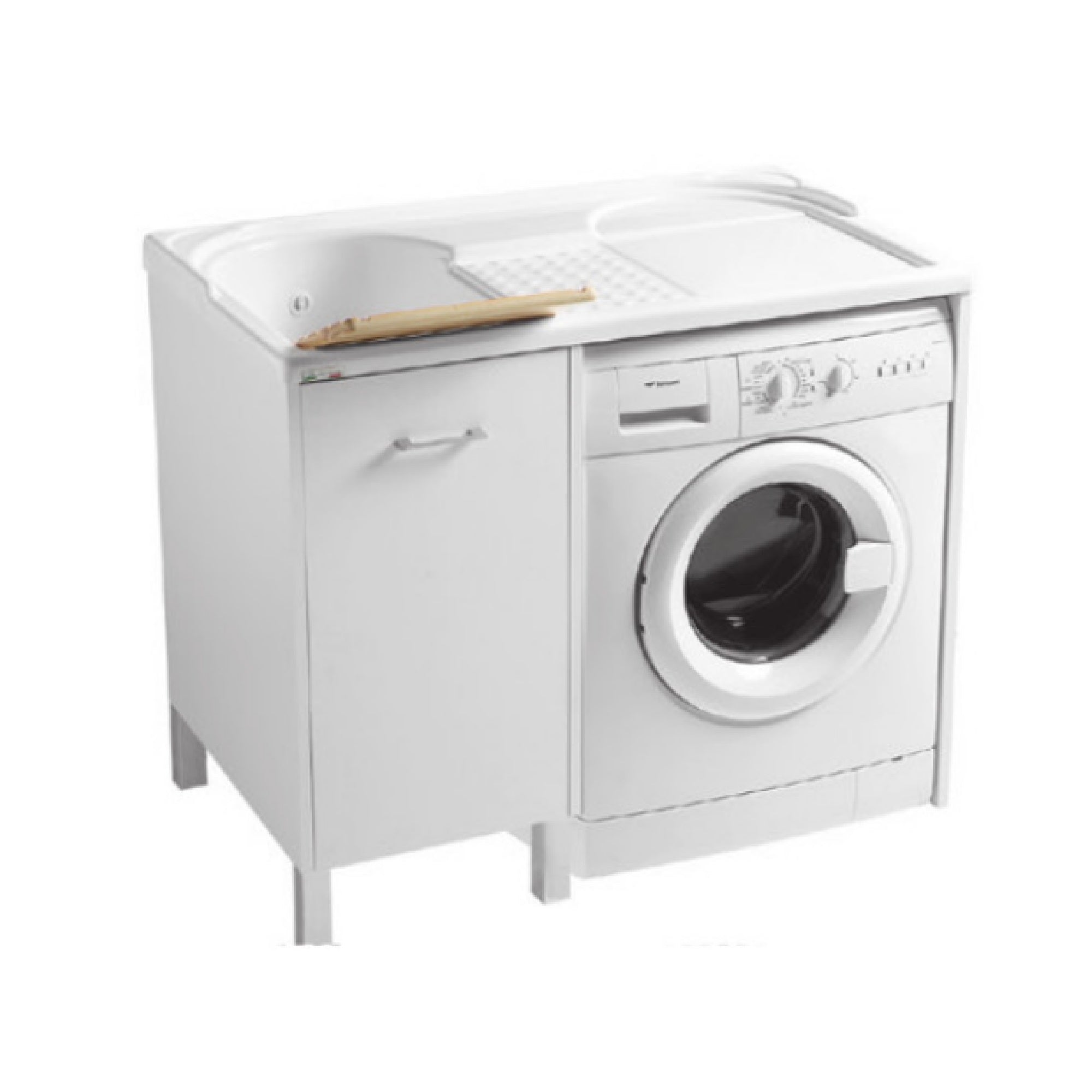 Mobile lavatoio Colavene Domestica Duo con piedini