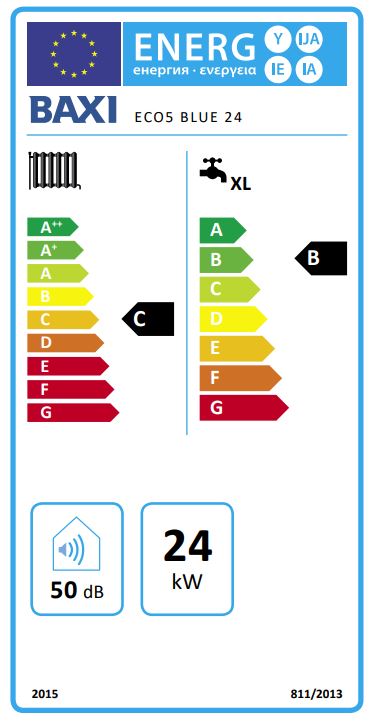 Caldaia camera aperta Baxi 24 kw Eco5 Blue gas GPL Low Nox