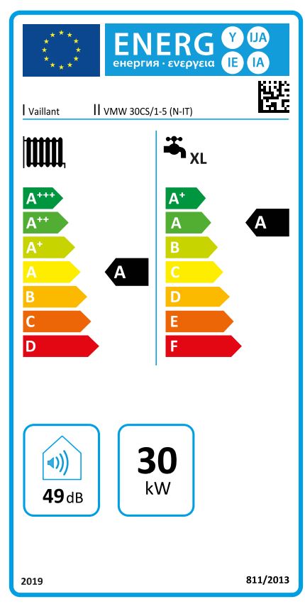 Caldaia a condensazione Vaillant 30 kw ecoTEC Plus VMW 30 CS/1-5