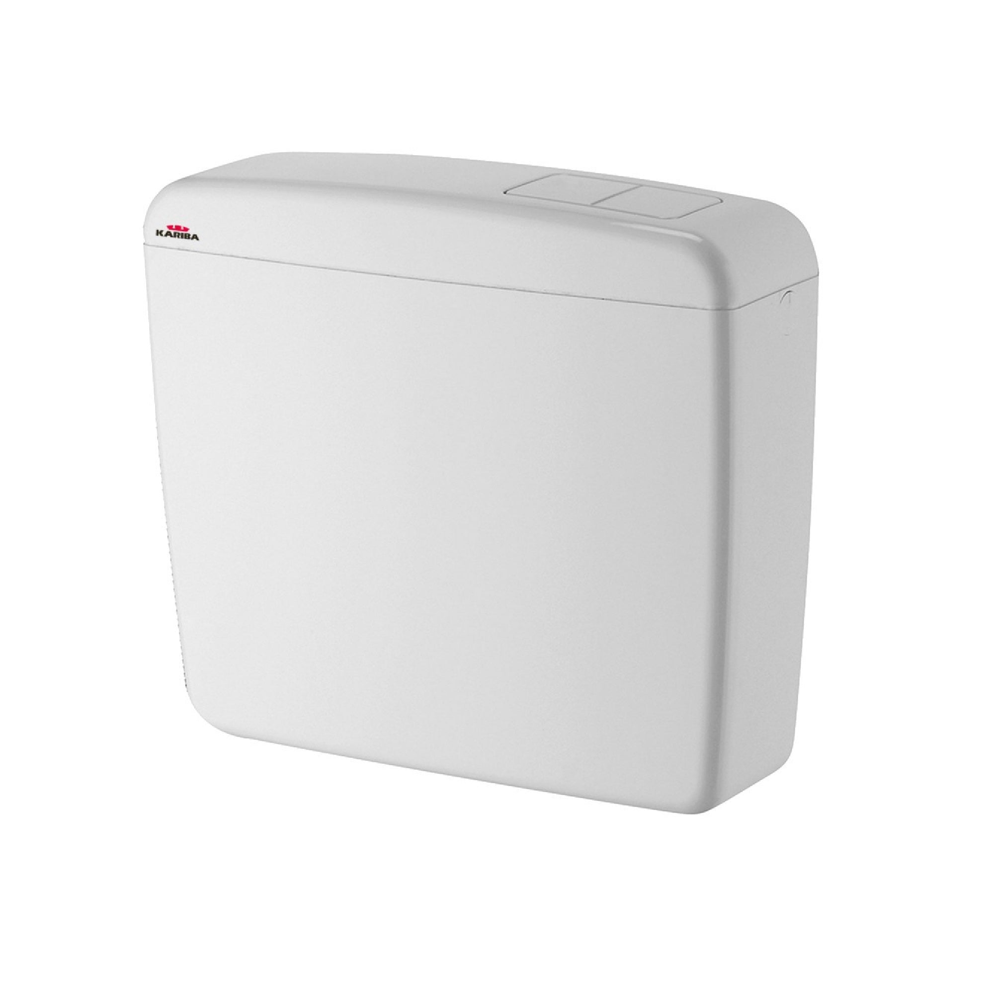 Cassetta di risciacquo esterna a zaino 2 pulsanti Kariba Super Duo