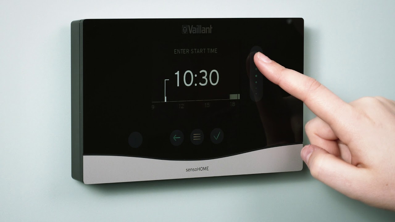 Cronotermostato Modulante Vaillant sensoHOME 380 Classe V cod. 0020260943