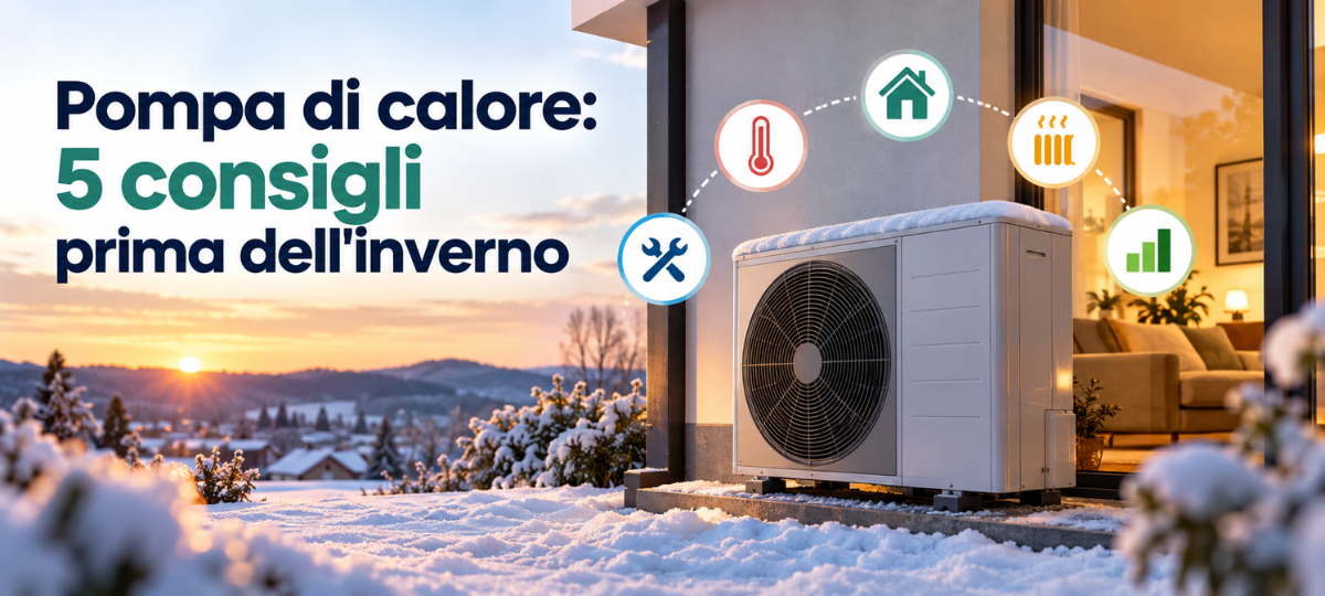 Pompa di calore: 5 consigli prima dell'inverno