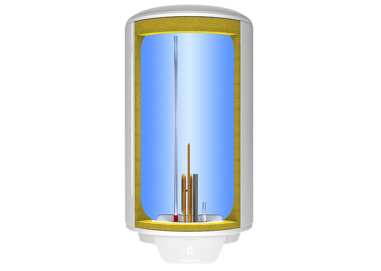 Scaldabagno elettrico 50 Litri verticale Atlantic Ego cod. 841348