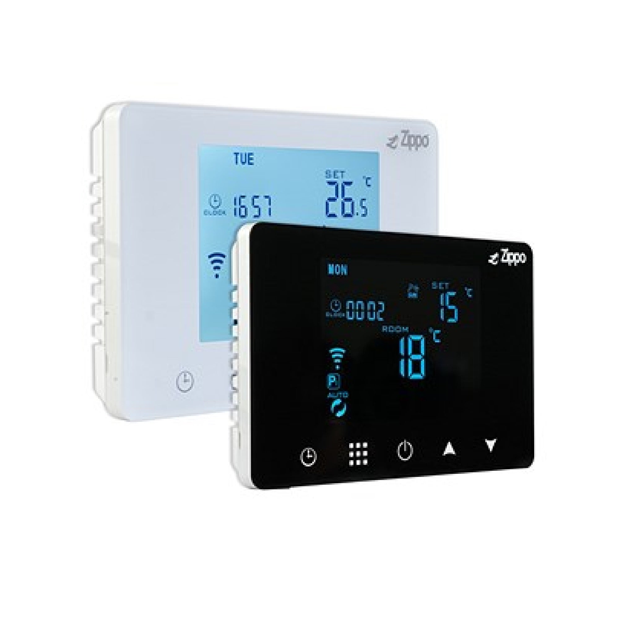 Cronotermostato settimanale da parete Zippo Duo Smart Wi-Fi