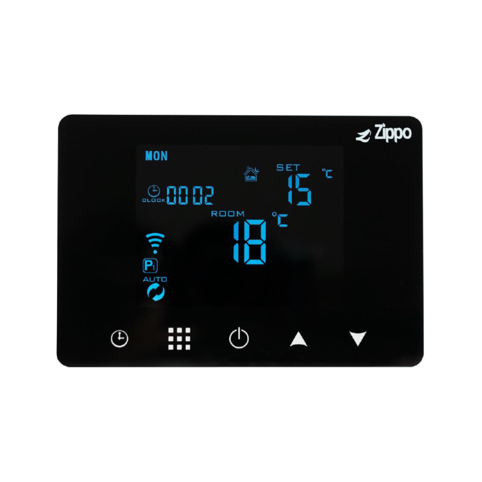 Cronotermostato settimanale da parete Zippo Duo Smart Wi-Fi
