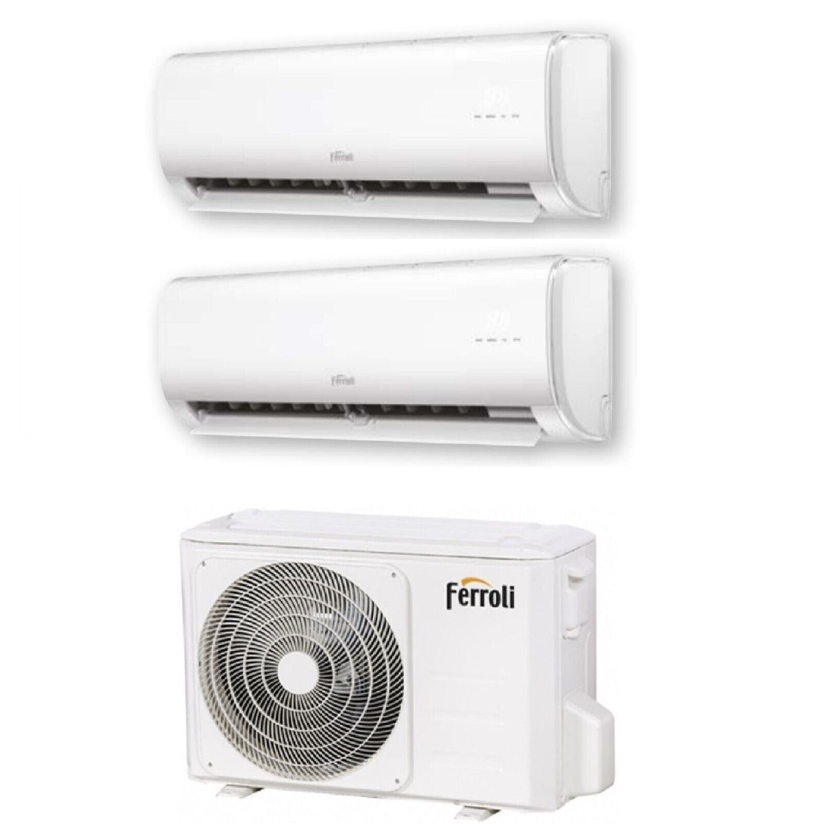 Climatizzatore Ferroli Giada M Dual Split 12000+12000 btu Wi-Fi con 21-3