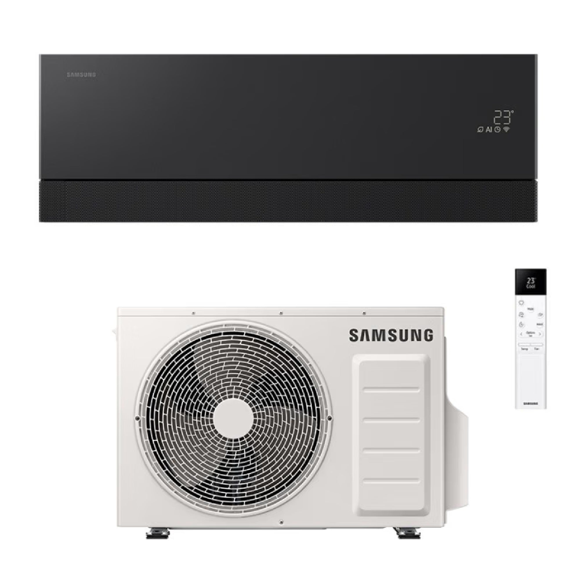 Climatizzatore Samsung Windfree Premiere Soapstone Charcoal 12000 btu F-AR12PRB Wi-Fi
