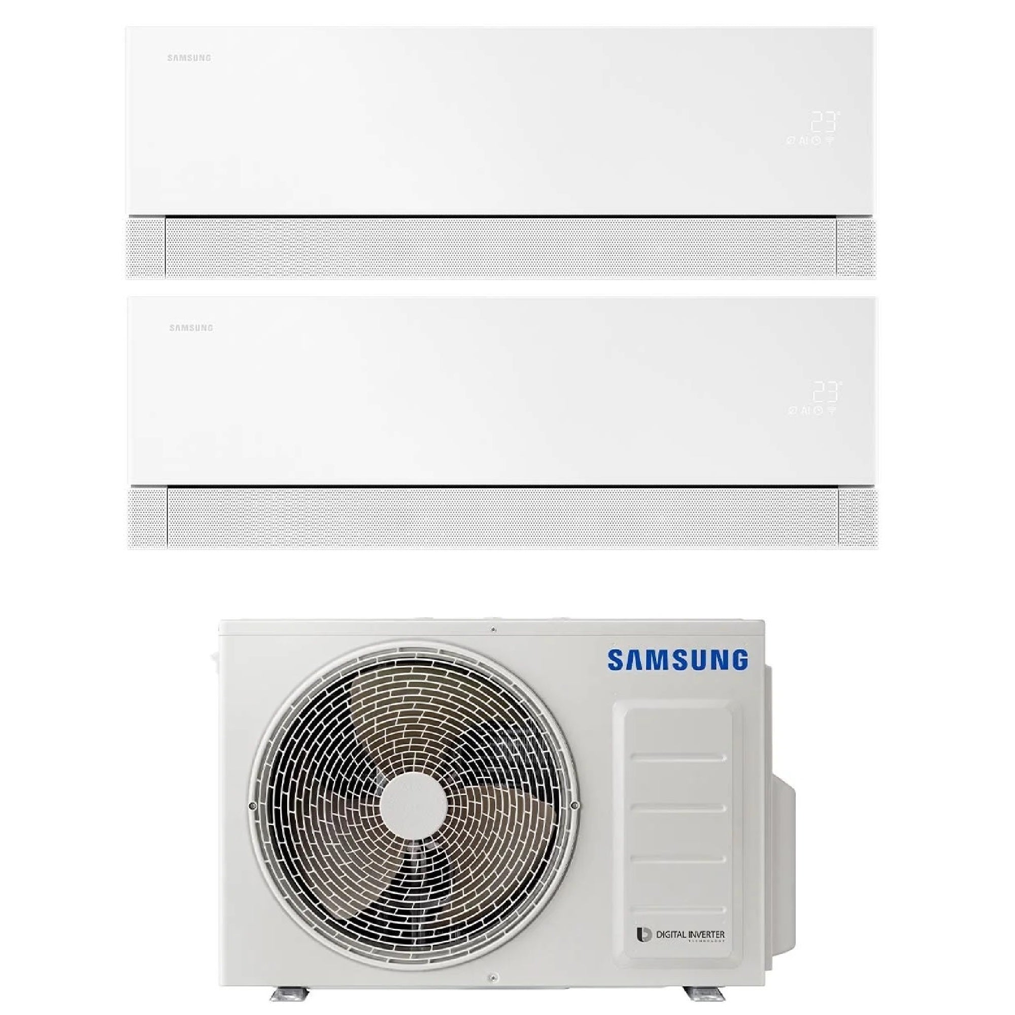 Climatizzatore Samsung Windfree Premiere Dual Split 12000+18000 btu Wi-Fi AJ050TXJ2KG/EU
