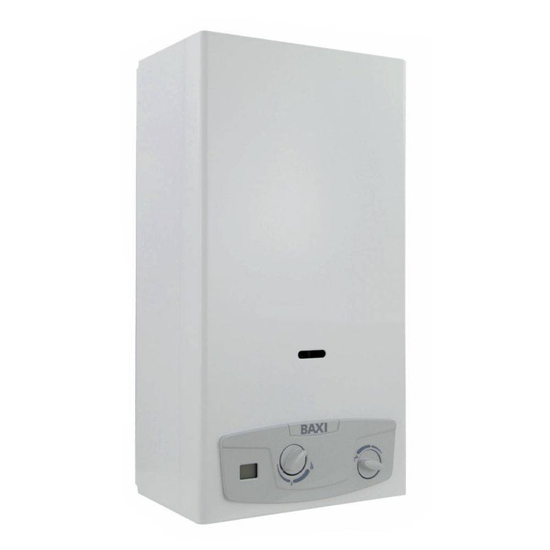 Scaldabagno a gas Metano 11 Litri Baxi Acquaprojet Blue 11i Camera Aperta