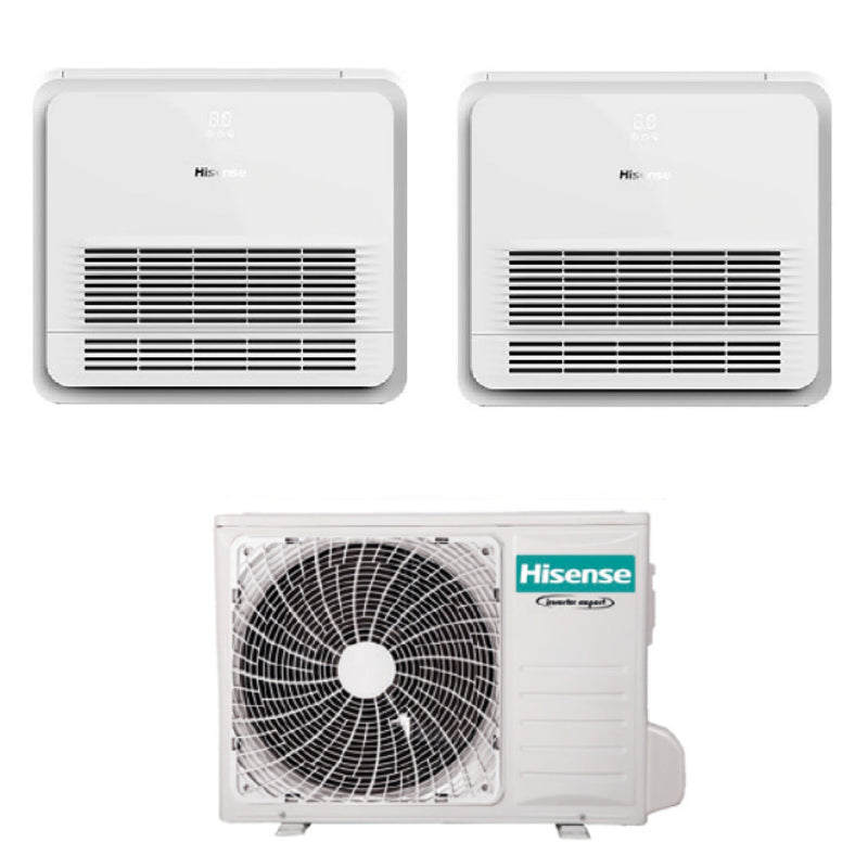 Climatizzatore Hisense Console Dual Split 9000+9000 Btu 2AMW42U4RGC