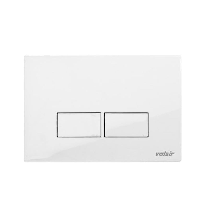 Placca di comando Valsir P3 bianca cod. VS0869201