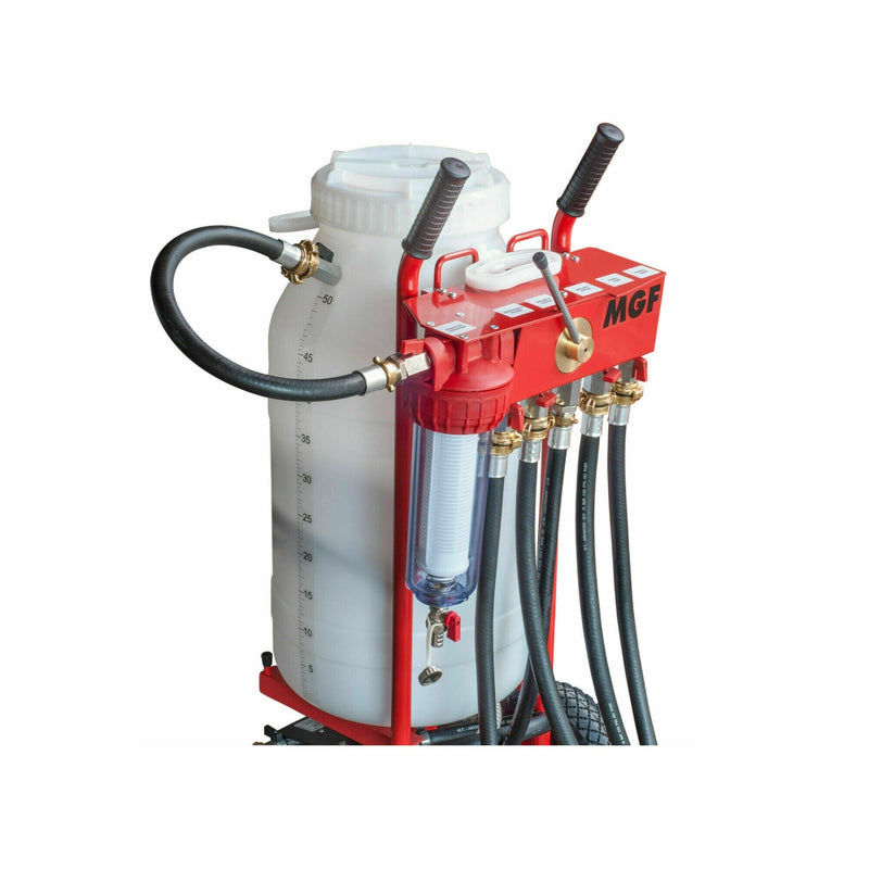 Pompa per lavaggio impianto MGF Tsunami 7 bar 60 l/min + sistema Tornado cod. 905156