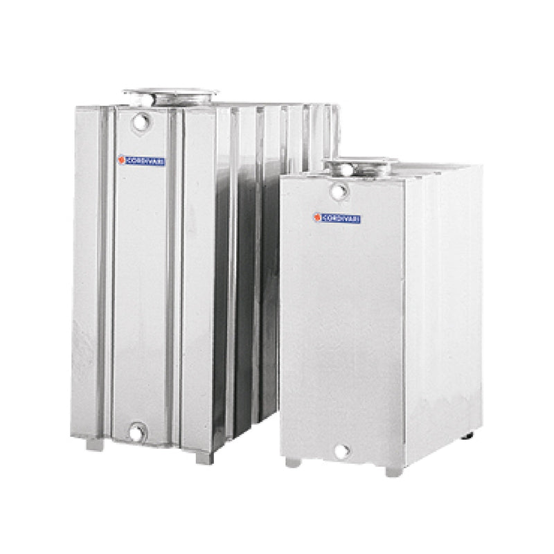 Serbatoio Cordivari in Acciaio Inox 316L Parallelepipedo per stoccaggio acqua