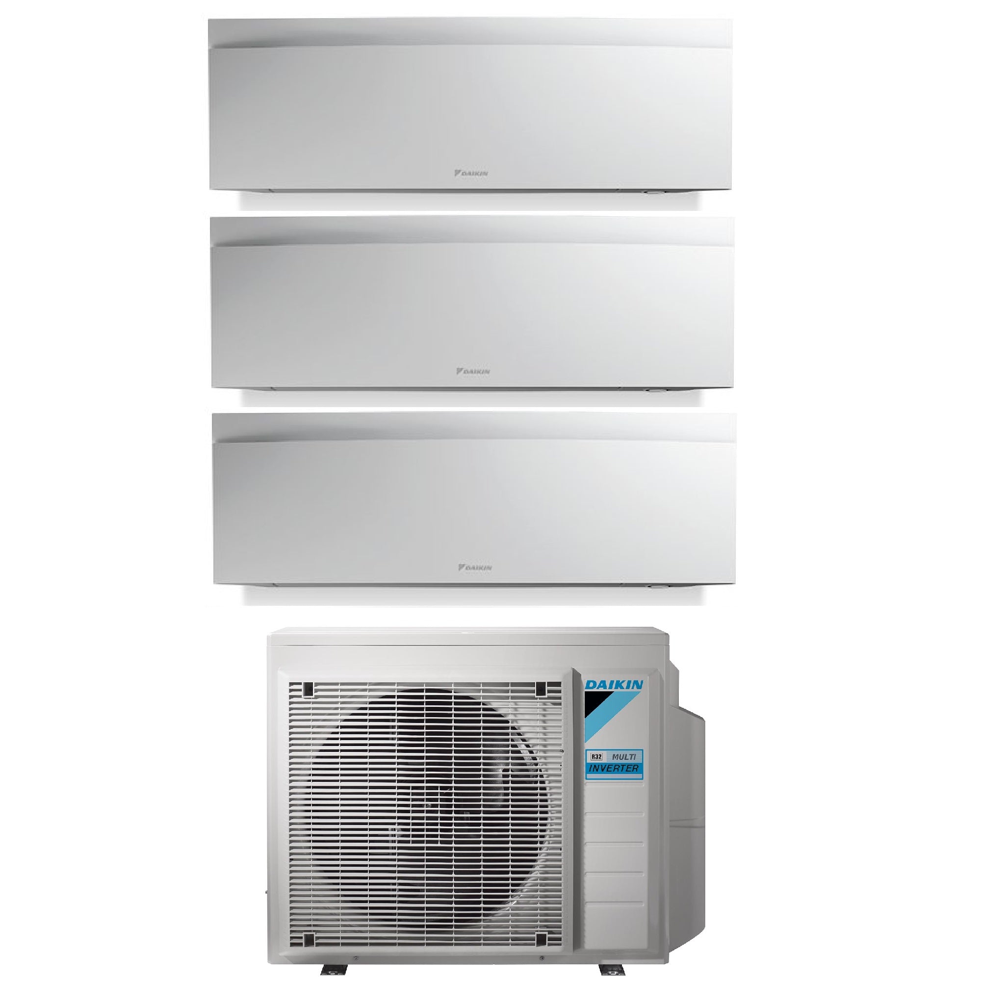 Climatizzatore Daikin Emura 3 Trial Split 9000+9000+9000 btu Wi-Fi Bianco 3MXM52A9