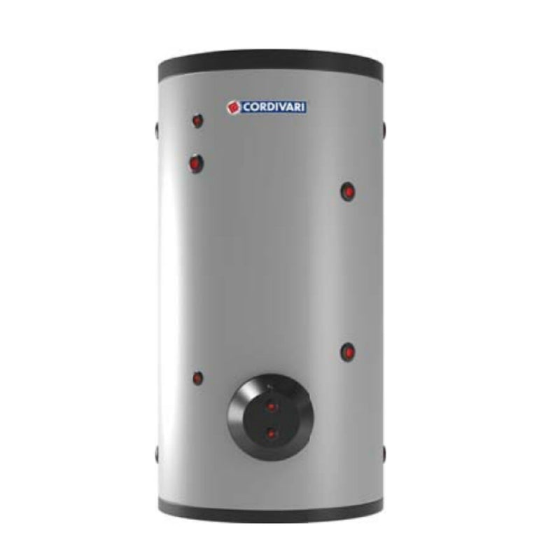 Bollitore Cordivari Polywarm Extra 1 coibentato 200 litri con uno scambiatore in acciao inox 316L