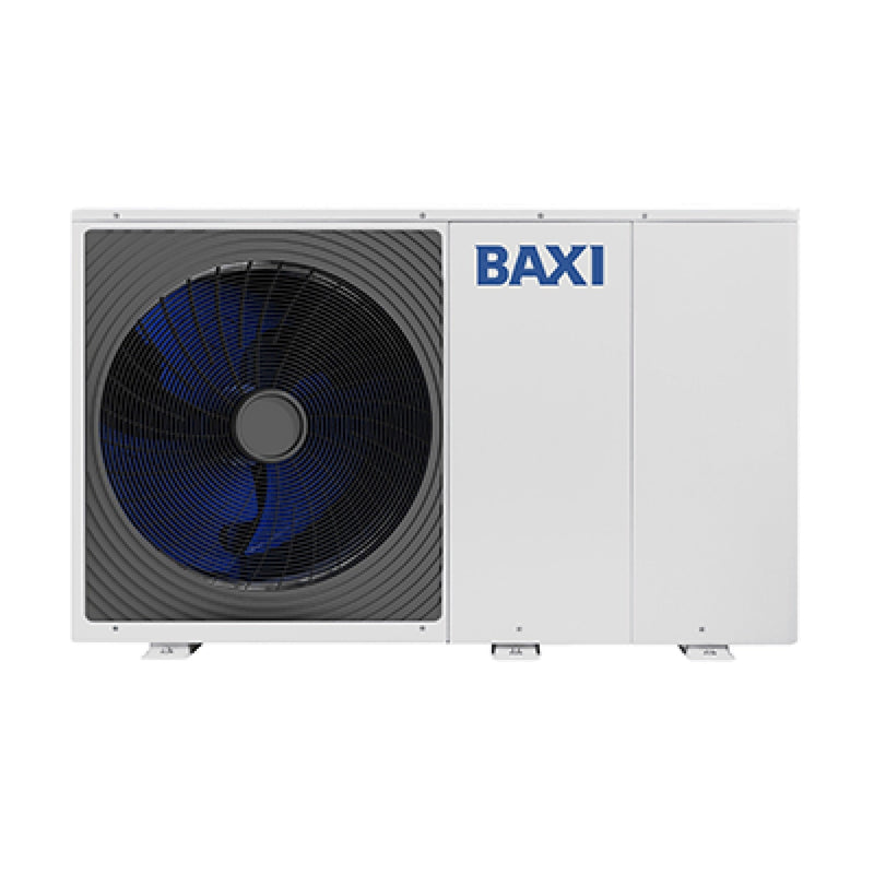 Pompa di calore aria-acqua 8,40 Kw Baxi Auriga 8M-A R32 monoblocco inverter monofase